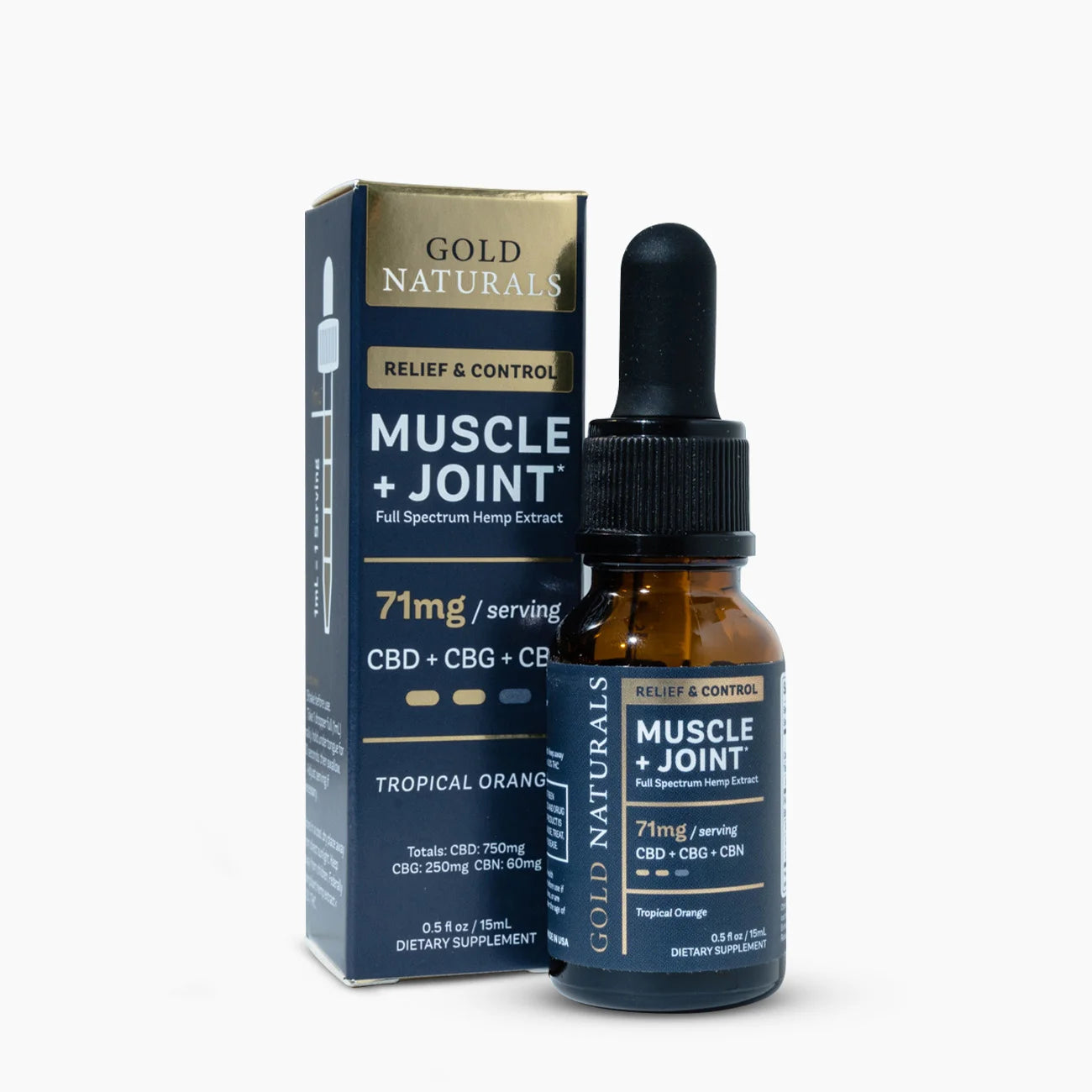 Gold Naturals Muscle + Joint Tincture - Image 2