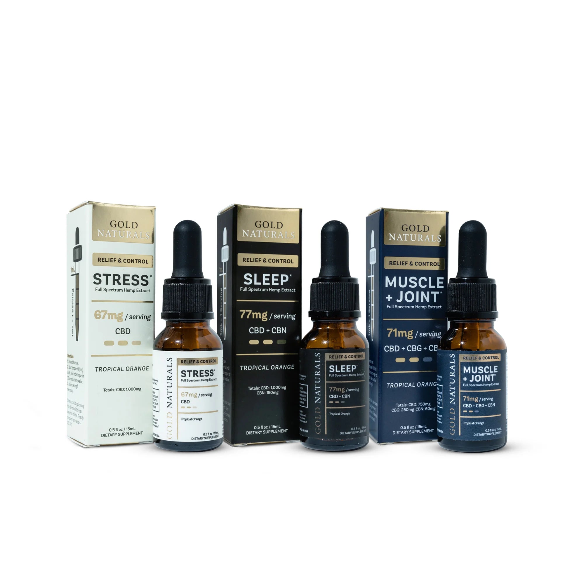 Gold Naturals Tincture Bundle - Image 2