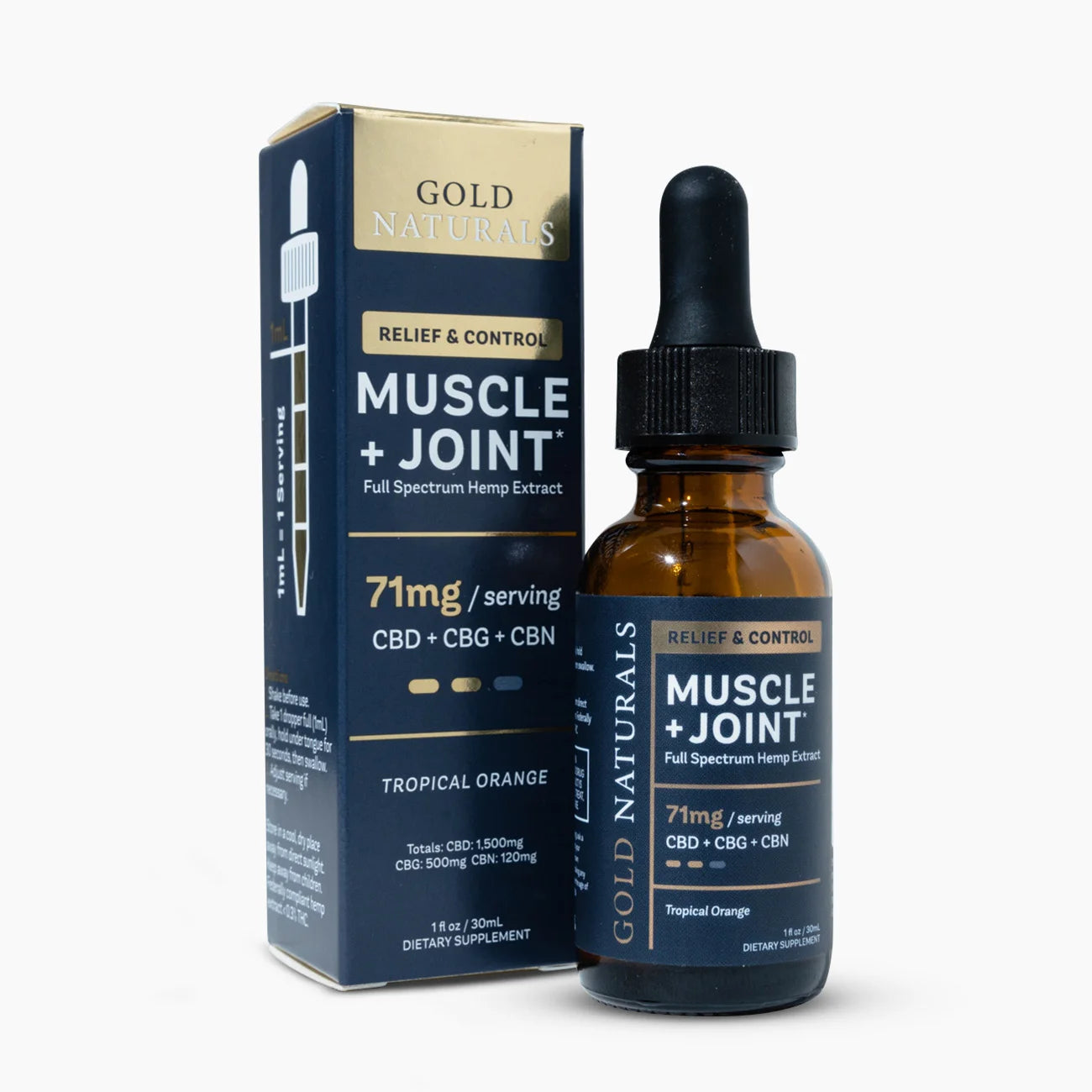 Gold Naturals Muscle + Joint Tincture - Image 5