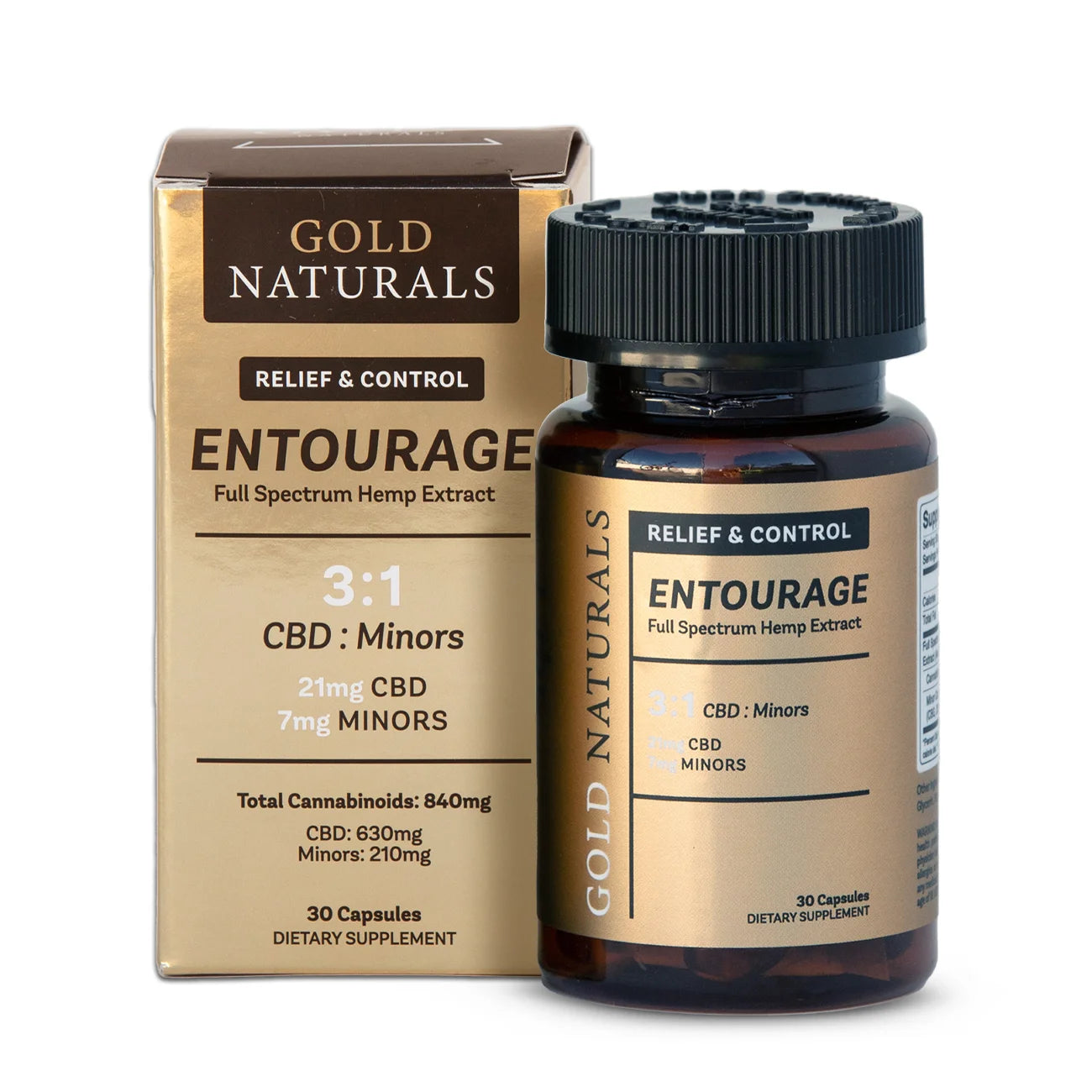 Gold Naturals Entourage Booster Soft Gels