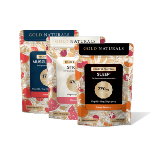 Gold Naturals Functional + Hemp Gummies Variety Pack