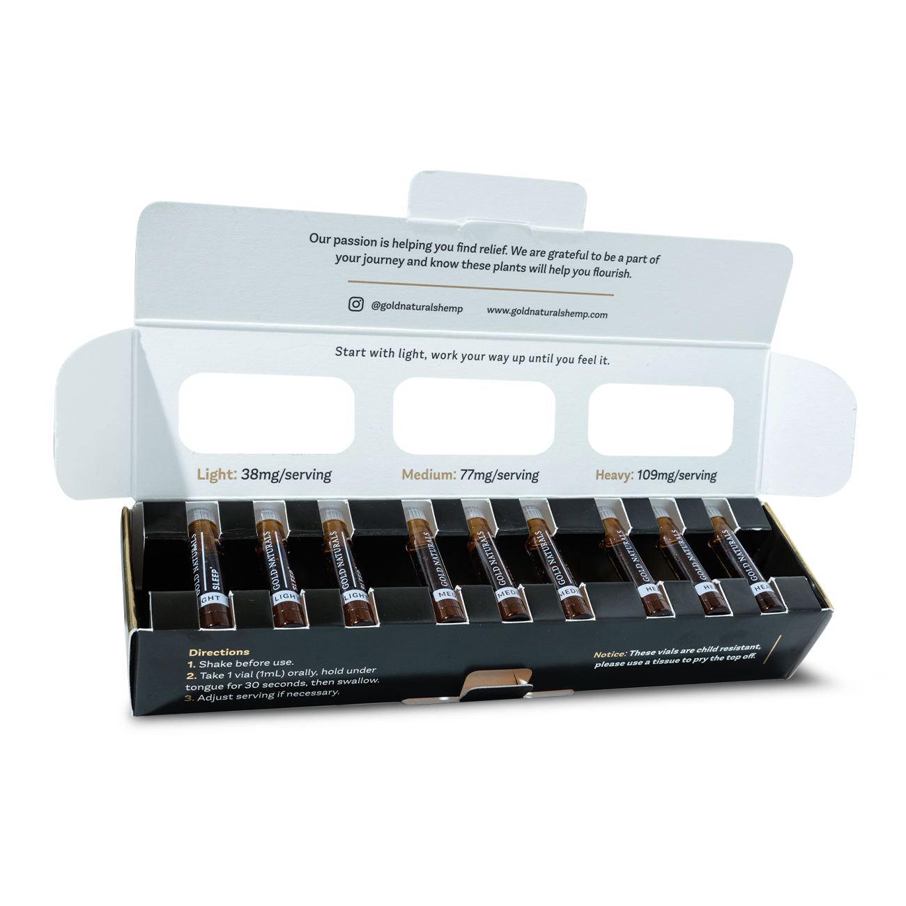 Gold Naturals Sleep Oil Starter Kit